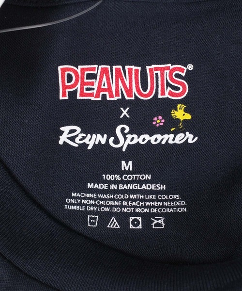 PEANUTS(ピーナッツ)の「【T18】【PEANUTS/ピーナッツ】PEANUTS IN HAWAII TEE(Tシャツ/カットソー・メンズ・ブルー/ホワイト・MEDIUM/LARGE/SMALL)」の11枚目の写真