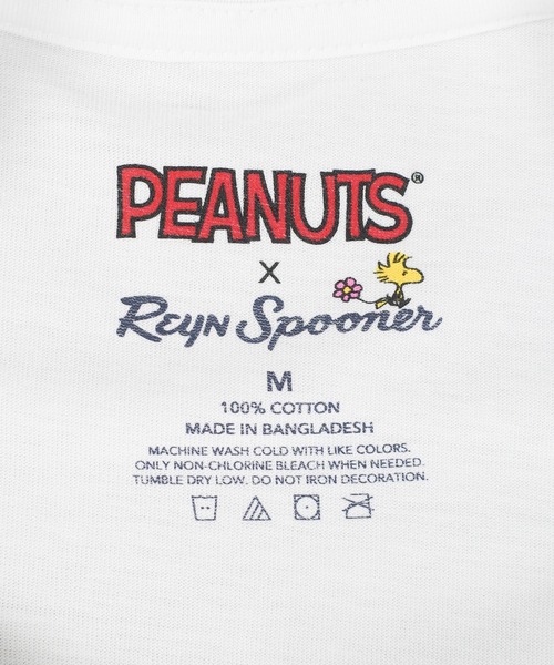 PEANUTS(ピーナッツ)の「【T18】【PEANUTS/ピーナッツ】PEANUTS IN HAWAII TEE(Tシャツ/カットソー・メンズ・ブルー/ホワイト・MEDIUM/LARGE/SMALL)」の7枚目の写真