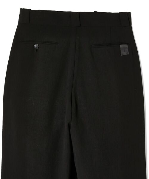N.HOOLYWOOD COMPILE(N.ハリウッド コンパイル)の「PATCH POCKET WIDE TROUSERS(スラックス・メンズ・チャコール/ブラック・40/38/36)」の3枚目の写真