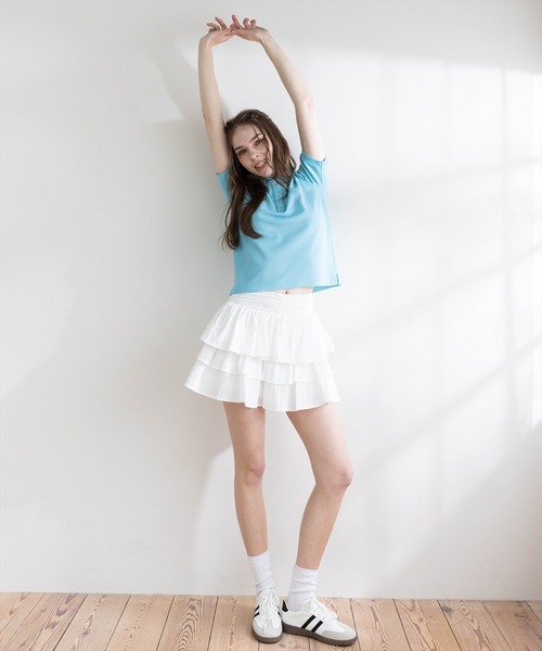 U.S. POLO ASSN.(ユーエスポロアッスン)の「【U.S. POLO ASSN.】clear 別注 鹿の子ポロシャツ(ポロシャツ・レディース・ネイビー/アイボリー/レッド/ブルー・F)」の17枚目の写真