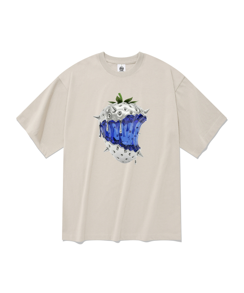 RADINEO(ラディネオ)の「クロムベリー 半袖Tシャツ ベージュ(Tシャツ/カットソー・メンズ・その他・SMALL/MEDIUM/LARGE/X-LARGE)」の1枚目の写真
