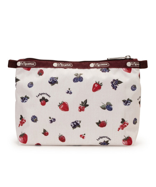 LeSportsac(レスポートサック)の「COSMETIC CLUTCH ベリーメロウACC(ポーチ・レディース・ホワイト・FREE)」の3枚目の写真