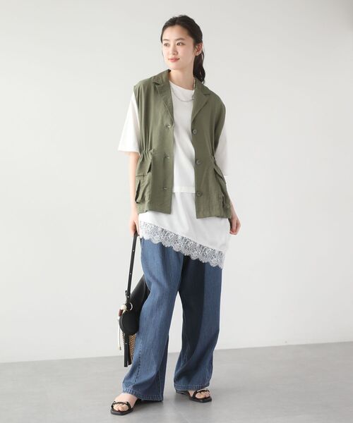 Green Parks(グリーンパークス)の「ビットヌーディサンダル(サンダル・レディース・ベージュ/オレンジ/ブラック・S/L/M)」の11枚目の写真