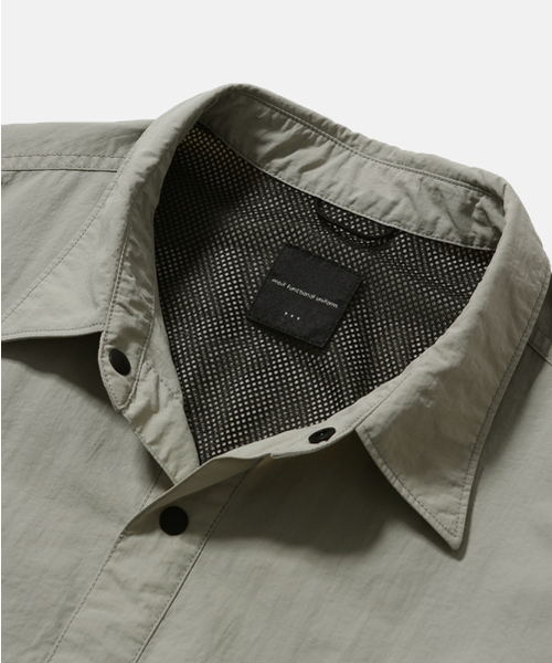 MOIF（モイフ）の「[SS26] RIDGE TRAIL H/S SHIRT / PALE SAGE（シャツ/ブラウス・メンズ・その他・1(S)/2(M)/3(L)）」の15枚目の写真