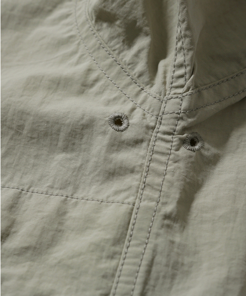 MOIF（モイフ）の「[SS26] RIDGE TRAIL H/S SHIRT / PALE SAGE（シャツ/ブラウス・メンズ・その他・1(S)/2(M)/3(L)）」の2枚目の写真