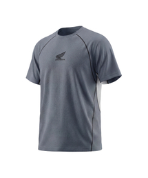 H-Tech Mesh Ventilation Half Jersey Sleeve Charcoal