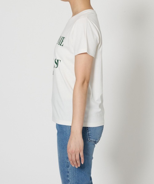 BARNYARDSTORM(バンヤードストーム)の「BARNYARDSTORM / BIGロゴTシャツ/マシンウォッシャブル(Tシャツ/カットソー・レディース・ベージュ/ネイビー/ホワイト・FREE)」の20枚目の写真