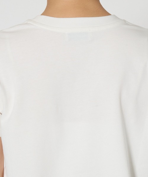 BARNYARDSTORM(バンヤードストーム)の「BARNYARDSTORM / BIGロゴTシャツ/マシンウォッシャブル(Tシャツ/カットソー・レディース・ベージュ/ネイビー/ホワイト・FREE)」の17枚目の写真
