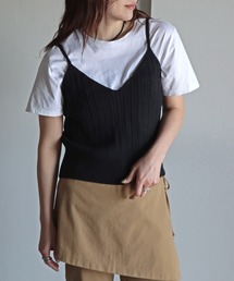 ニットビスチェ