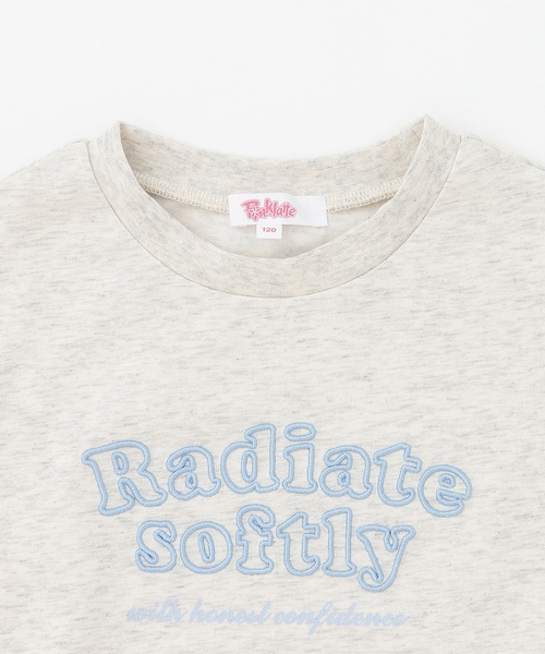 PINK-latte（ピンクラテ）の「【接触冷感】袖あきリボン半袖Tシャツ（Tシャツ/カットソー・キッズ・オフホワイト/ブラック/ホワイト系その他・140cm/120cm/130cm/150cm/160cm）」の5枚目の写真