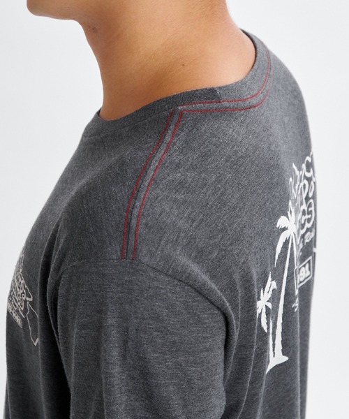 RVCA(ルーカ)の「RVCA メンズ ALOHA MECHANICS SS Tシャツ 【2026年夏モデル】(Tシャツ/カットソー・メンズ・ブルー系その他/ブラック系その他・SMALL/MEDIUM/LARGE/X-LARGE)」の7枚目の写真