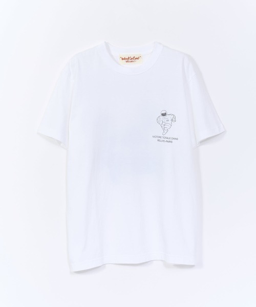 Work of Art Kendai(ワークオブアートケンダイ)の「【 Work of Art Kendai / ワークオブアート ケンダイ 】RALLY TEE(Tシャツ/カットソー・メンズ・ホワイト・M/L/XL)」の4枚目の写真