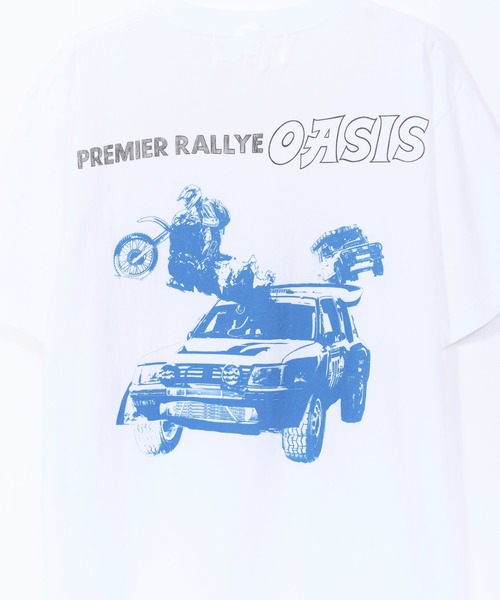 Work of Art Kendai(ワークオブアートケンダイ)の「【 Work of Art Kendai / ワークオブアート ケンダイ 】RALLY TEE(Tシャツ/カットソー・メンズ・ホワイト・M/L/XL)」の5枚目の写真