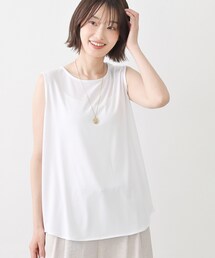 【洗える】ジョーゼットノースリーブ