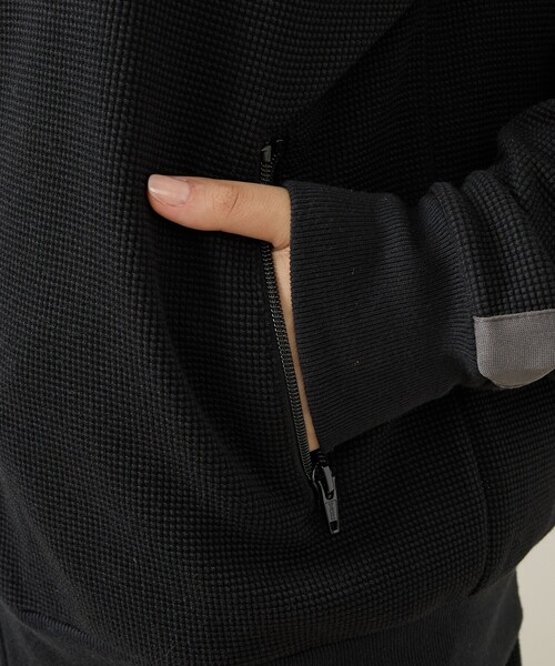 JEMORGAN(ジェーイーモーガン)の「【JEMORGAN / ジェーイーモーガン】Waffle Track JK / ワッフルトラックジャケット(JQ835-12S)(ジャージ・メンズ・グリーン/ブラック/ネイビー・L/XL/M)」の18枚目の写真