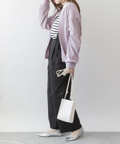 RCD（アールシーディー）の「サイドビックポケットサロペットパンツ（サロペット/オーバーオール・レディース・ベージュ/カーキ/ブラック・L/M/LL）」の11枚目の写真