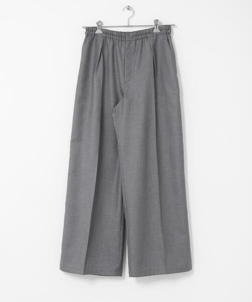 THE GOODLAND MARKET(ザグッドランドマーケット)の「cwtch EASY SLACKS(その他パンツ・レディース・ダークグレー/イエロー/ライトグレー・1/2)」の12枚目の写真