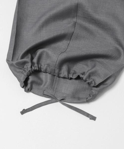 THE GOODLAND MARKET(ザグッドランドマーケット)の「cwtch EASY SLACKS(その他パンツ・レディース・ダークグレー/イエロー/ライトグレー・1/2)」の15枚目の写真