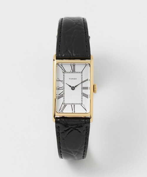 TIMEX(タイメックス)の「<TIMEX>1976 ドレス レクタングル リイシュー 腕時計(デジタル腕時計・メンズ・ブラック・FREE)」の1枚目の写真