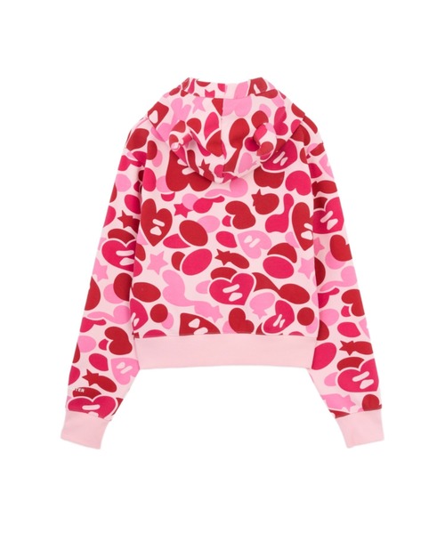 APEE X BABY MONSTER HEART BADGE ZIP HOODIE（パーカー）｜APEE BY A 