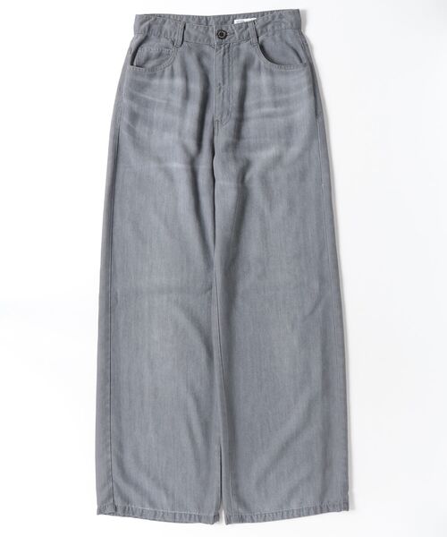 DOUBLE STANDARD CLOTHING(ダブルスタンダードクロージング)の「テンセルワイドデニムパンツ(デニムパンツ・レディース・グレー・36/38)」の11枚目の写真