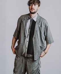 mj11634-ドローストリングスハーフスリーブ1B-JKT ジャケット(858006-496J)