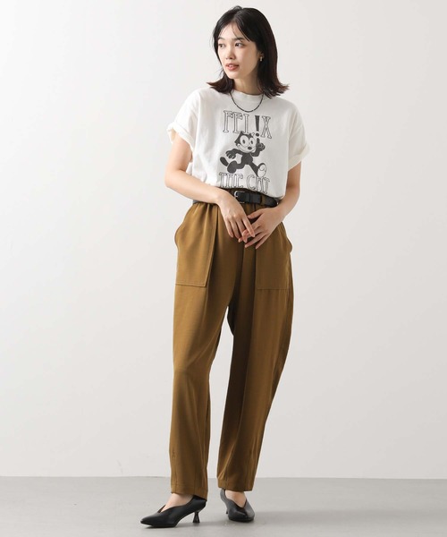 Gready Brilliant(グレディブリリアン)の「BAL_FELIXロゴT(Tシャツ/カットソー・レディース・チャコールグレー/オフホワイト・FREE)」の17枚目の写真