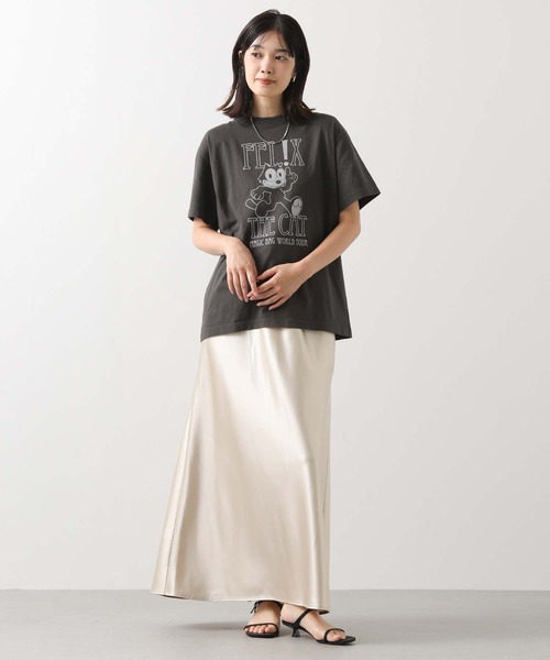 Gready Brilliant(グレディブリリアン)の「BAL_FELIXロゴT(Tシャツ/カットソー・レディース・チャコールグレー/オフホワイト・FREE)」の22枚目の写真