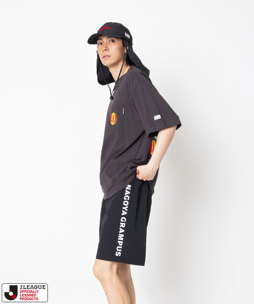 FREAK'S STORE(フリークスストア)の「J.LEAGUE×FREAK'S STORE 別注 SUPPORTERS NYLON SHORTS 【名古屋グランパス】(その他パンツ・メンズ・チャコールグレー/ブラック・LARGE/MEDIUM/SMALL)」の16枚目の写真