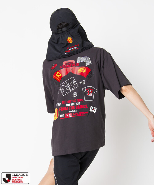 FREAK'S STORE(フリークスストア)の「J.LEAGUE×FREAK'S STORE 別注 SUPPORTERS NYLON SHORTS 【名古屋グランパス】(その他パンツ・メンズ・チャコールグレー/ブラック・LARGE/MEDIUM/SMALL)」の17枚目の写真