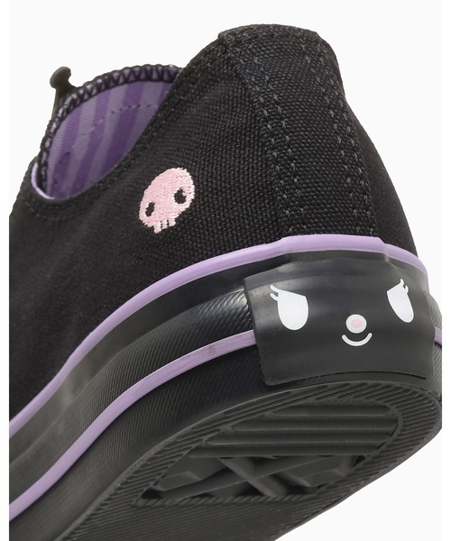 CONVERSE ALL STAR(コンバースオールスター)の「ALL STAR OX / KUROMI / オールスター OX / クロミ(スニーカー・レディース・ブラック・3/3.5/4/4.5/5/5.5/6.5/7/7.5)」の8枚目の写真