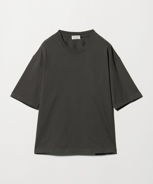 BEAUTY&YOUTH UNITED ARROWS（ビューティーアンドユースユナイテッドアローズ）の「ギザ ガーメントダイ クロップド Tシャツ（Tシャツ/カットソー・メンズ・クリーム/レッド/ダークグレー・XL/M/L/S）」の2枚目の写真