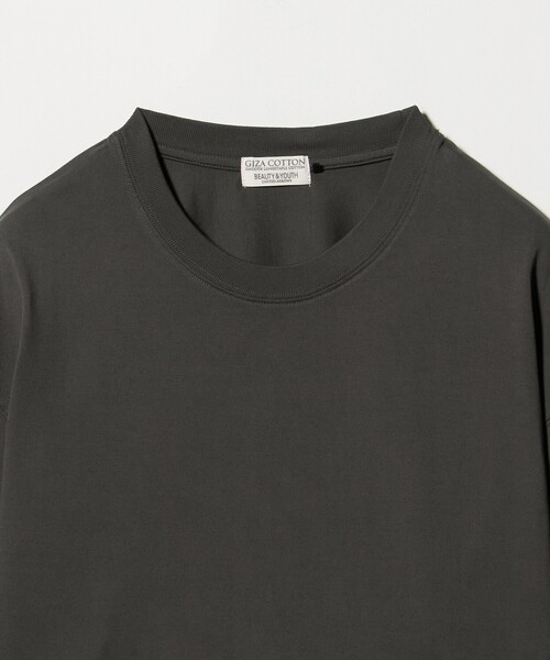 BEAUTY&YOUTH UNITED ARROWS（ビューティーアンドユースユナイテッドアローズ）の「ギザ ガーメントダイ クロップド Tシャツ（Tシャツ/カットソー・メンズ・クリーム/レッド/ダークグレー・XL/M/L/S）」の11枚目の写真