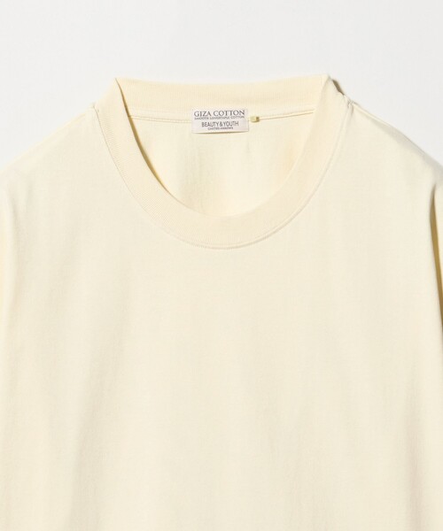 BEAUTY&YOUTH UNITED ARROWS（ビューティーアンドユースユナイテッドアローズ）の「ギザ ガーメントダイ クロップド Tシャツ（Tシャツ/カットソー・メンズ・クリーム/レッド/ダークグレー・XL/M/L/S）」の18枚目の写真