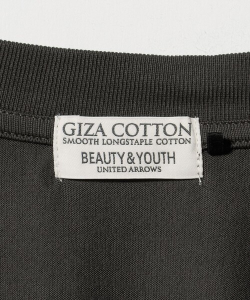 BEAUTY&YOUTH UNITED ARROWS（ビューティーアンドユースユナイテッドアローズ）の「ギザ ガーメントダイ クロップド Tシャツ（Tシャツ/カットソー・メンズ・クリーム/レッド/ダークグレー・XL/M/L/S）」の20枚目の写真