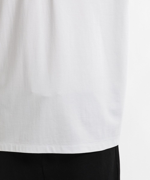 HARE（ハレ）の「【接触冷感】フラワーHAREパッチハーフジップカット(HARE)（Tシャツ/カットソー・メンズ・ホワイト/ブルー/ブラック・FREE）」の19枚目の写真