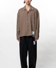 in・stru(men-tal).（インストルメンタル）の「Rayon Nylon Long Sleeve Shirt（シャツ/ブラウス）」