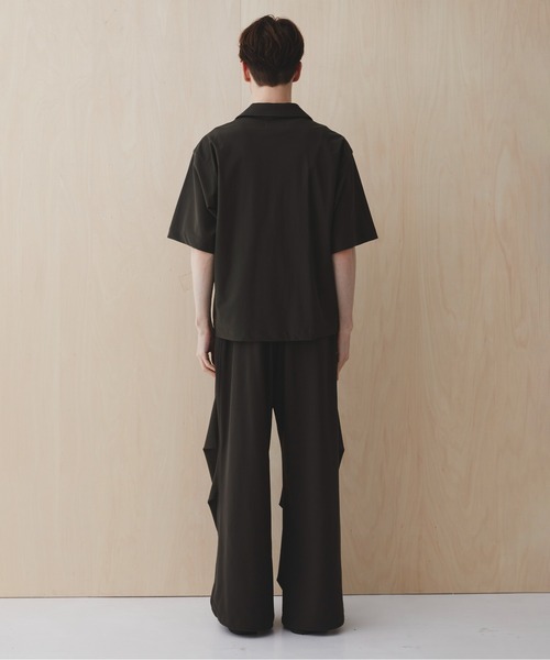 PUBLIC TOKYO(パブリックトウキョウ)の「Air tool スノーパンツ ウォッシャブル/夏服/ストレッチ/伸縮性/通気性/防シワ性/UVカット/セットアップ/夏服(カーゴパンツ・メンズ・ダークグレー/ブラック/ダークグリーン・1/2)」の8枚目の写真