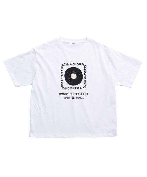 salle de bal(サルデバル)の「【 ALDAYS / オルデイズ 】 6.5oz Box Silhouette Tee " DC&L 26SS " AL-SS033 DLI(Tシャツ/カットソー・レディース・グレイッシュベージュ/ホワイト・FREE)」の2枚目の写真