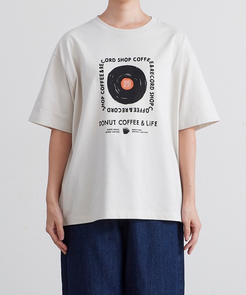 salle de bal(サルデバル)の「【 ALDAYS / オルデイズ 】 6.5oz Box Silhouette Tee " DC&L 26SS " AL-SS033 DLI(Tシャツ/カットソー・レディース・グレイッシュベージュ/ホワイト・FREE)」の1枚目の写真