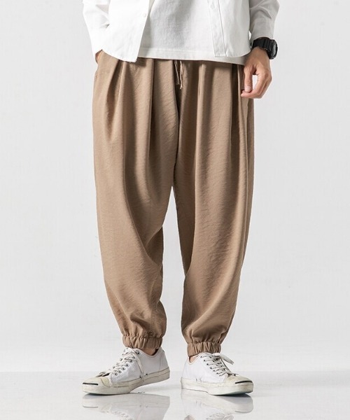 boemy(ボエミー)の「ワイドバルーン テーパードパンツ(その他パンツ・レディース・ダークグレー/ブラック/ベージュ/ライトグレー・M/L/XL)」の20枚目の写真