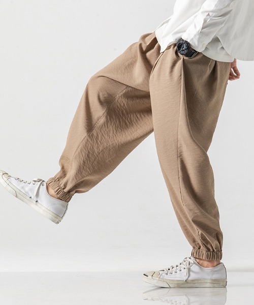 boemy(ボエミー)の「ワイドバルーン テーパードパンツ(その他パンツ・レディース・ダークグレー/ブラック/ベージュ/ライトグレー・M/L/XL)」の21枚目の写真