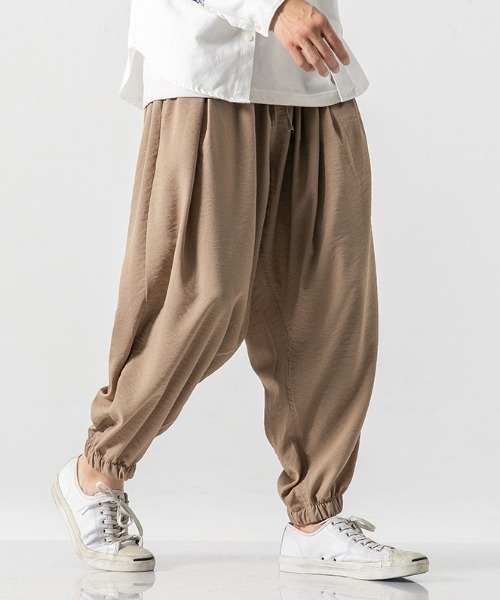 boemy(ボエミー)の「ワイドバルーン テーパードパンツ(その他パンツ・レディース・ダークグレー/ブラック/ベージュ/ライトグレー・M/L/XL)」の22枚目の写真