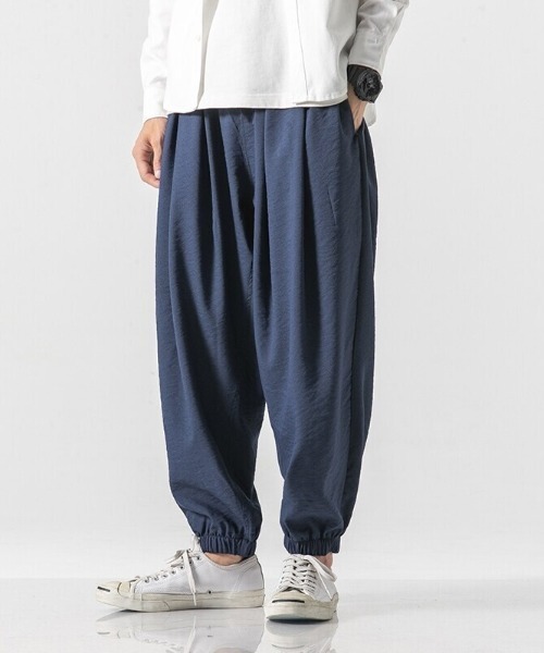 boemy(ボエミー)の「ワイドバルーン テーパードパンツ(その他パンツ・レディース・ダークグレー/ブラック/ベージュ/ライトグレー・M/L/XL)」の17枚目の写真