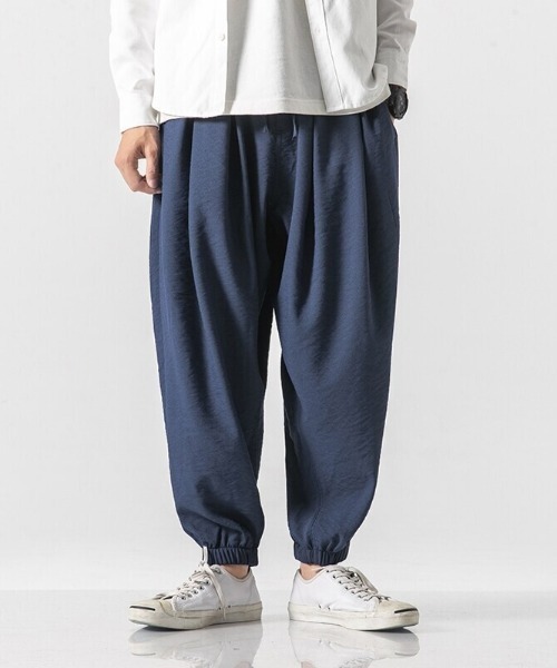 boemy(ボエミー)の「ワイドバルーン テーパードパンツ(その他パンツ・レディース・ダークグレー/ブラック/ベージュ/ライトグレー・M/L/XL)」の9枚目の写真