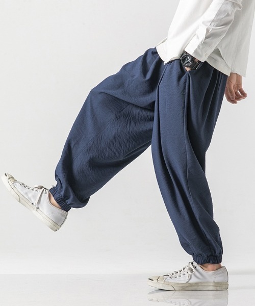 boemy(ボエミー)の「ワイドバルーン テーパードパンツ(その他パンツ・レディース・ダークグレー/ブラック/ベージュ/ライトグレー・M/L/XL)」の10枚目の写真