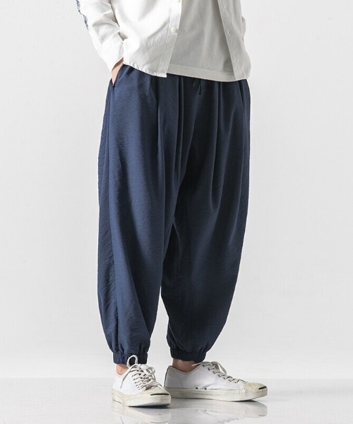 boemy(ボエミー)の「ワイドバルーン テーパードパンツ(その他パンツ・レディース・ダークグレー/ブラック/ベージュ/ライトグレー・M/L/XL)」の11枚目の写真