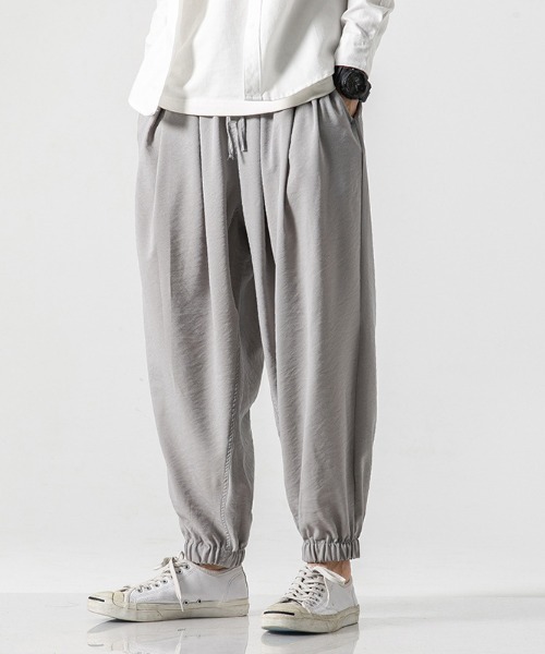 boemy(ボエミー)の「ワイドバルーン テーパードパンツ(その他パンツ・レディース・ダークグレー/ブラック/ベージュ/ライトグレー・M/L/XL)」の13枚目の写真