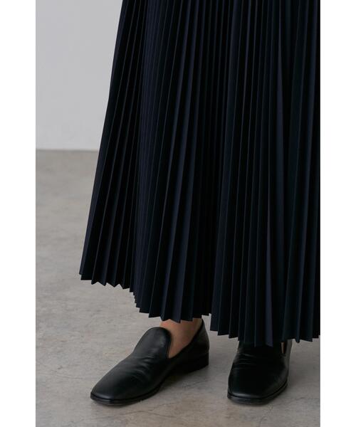 YLEVE(イレーヴ)の「YLEVE / BOURRIENNE T/C TWILL SKIRT(スカート・レディース・ホワイト/ネイビー・1/0/2)」の11枚目の写真