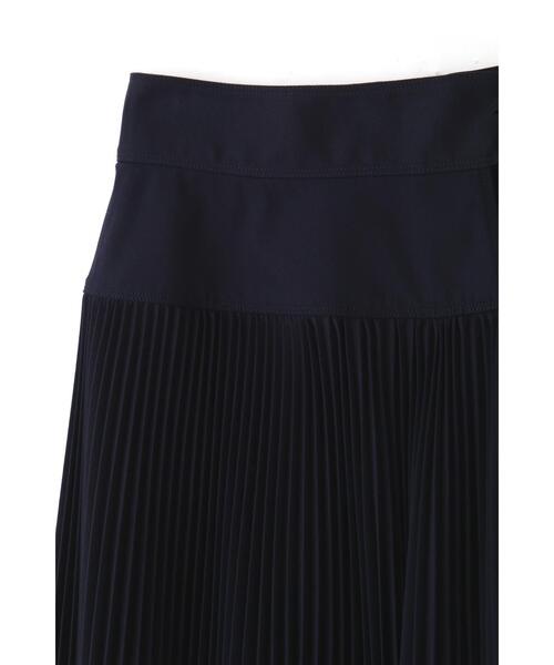 YLEVE(イレーヴ)の「YLEVE / BOURRIENNE T/C TWILL SKIRT(スカート・レディース・ホワイト/ネイビー・1/0/2)」の13枚目の写真